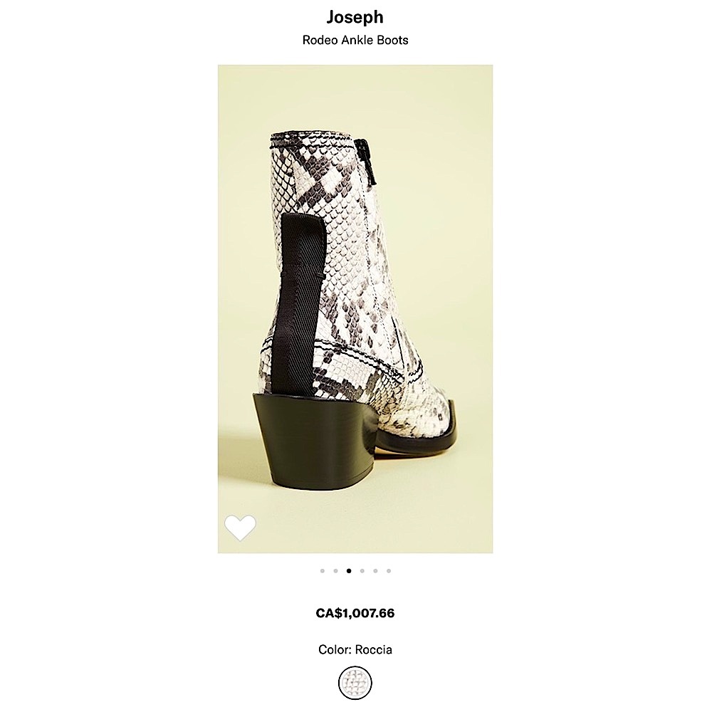 JOSEPH Rodeo Ankle Boots - Picture 6 of 13